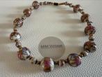 Q185/Vintage MURANO Wedding Cake ketting, Overige materialen, Gebruikt, Verzenden, X