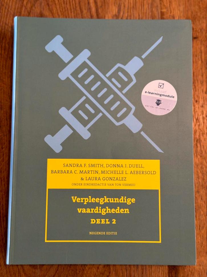 Verpleegkundige vaardigheden, deel 2, 9e editie met datzalje, Boeken, Schoolboeken, Zo goed als nieuw, Nederlands, Overige niveaus