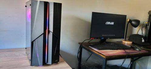 Aerocool Budget Gaming Case i7 6700 / MSI Armor OC RX570 8GB, Computers en Software, Desktop Pc's, Refurbished, 3 tot 4 Ghz, HDD