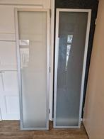 2x Ikea Pax melkglas kastdeur Drammen 195x49cm, Ophalen, Minder dan 50 cm, Gebruikt, Minder dan 25 cm
