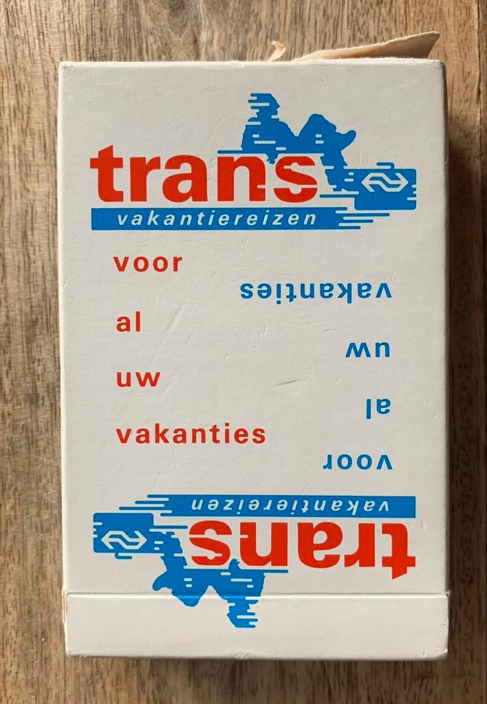 Nederlandse SpoorWegen:VakantieReizen KaartSpel/SpeelKaarten, Verzamelen, Spoorwegen en Tramwegen, Ophalen of Verzenden