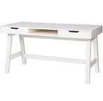 Nieuw Woood Nikki bureau grenen wit !!, Ophalen of Verzenden, Zo goed als nieuw, Bureau
