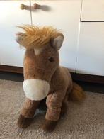 Grote pony paarden knuffel incl halster, Ophalen of Verzenden, Zo goed als nieuw