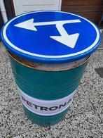 staantafel olievat petronas verkeersbord mancave bartafel, Ophalen, Gebruikt