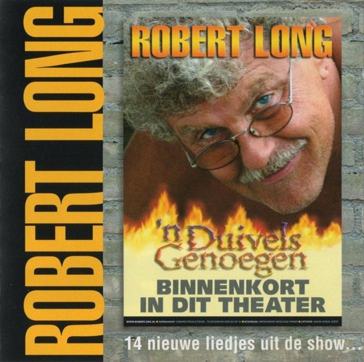 Robert Long – 'n Duivels Genoegen, Cd's en Dvd's, Cd's | Nederlandstalig, Zo goed als nieuw, Ophalen of Verzenden