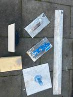 Diverse set van stucadoor gereedschap, Ophalen, Gebruikt