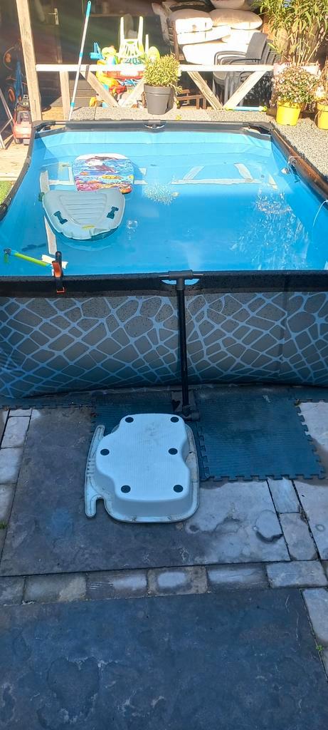 Groot mooi zwembad 3x2 meter in zeer goede staat, Tuin en Terras, Zwembaden, Zo goed als nieuw, Opzetzwembad, Minder dan 80 cm