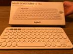 Logitech K380 for Mac - Multi-Device Toetsenbord, Multimediatoetsen, Ophalen of Verzenden, Zo goed als nieuw, Draadloos