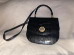 Vintage gianni versace bag, Sieraden, Tassen en Uiterlijk, Tassen | Damestassen, Verzenden, Gebruikt, Zwart, Avondtasje