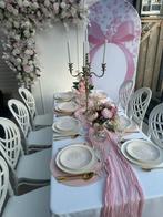 Tafels en stoelen verhuur en tafeldecoratie, Ophalen, Zo goed als nieuw, Overige typen