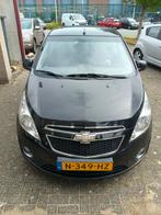 Chevrolet Spark 1.0  2011 Zwart, Auto's, Chevrolet, Voorwielaandrijving, 839 kg, 4 cilinders, Bedrijf