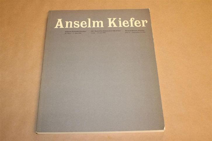 Fraai boek over het werk van Anselm Kiefer, Boeken, Kunst en Cultuur | Beeldend, Zo goed als nieuw, Ophalen of Verzenden
