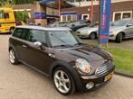 MINI CLUBMAN 1.6 120PK COOPER Leer, Navi, Panorama, LMV, etc, Gebruikt, 4 cilinders, Bruin, 4 stoelen
