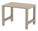 Bartafel - Taupe - Uitschuifbaar 100/140 cm - Siesta, Ophalen, Gebruikt, Rechthoekig, Kunststof