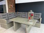 Mooie loungeset - perfect voor de zomer!, Tuin en Terras, Tuinsets en Loungesets, Ophalen, 5 zitplaatsen, Zo goed als nieuw, Loungeset