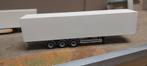 Kastentrailer blanco wsi, Ophalen of Verzenden, Zo goed als nieuw, Bus of Vrachtwagen, Wsi