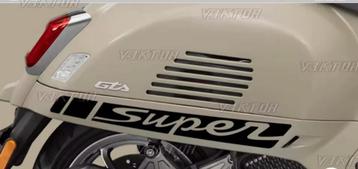 Stickerset Vespa 300 Supertech/Supersport beschikbaar voor biedingen