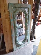 Antiek Kast wastafel buffet m spiegel Koloniaal teakhout, Ophalen, Gebruikt, Teakhout, Minder dan 100 cm