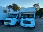2 CAMPERS TE HUUR