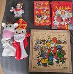 Sinterklaas Pakket - Puzzel, Handpoppen, Memory, Prikblok, Ophalen of Verzenden, Zo goed als nieuw