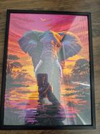 Diamond Painting - Olifant, Ophalen of Verzenden, Minder dan 50 cm, Schilderij, Minder dan 50 cm