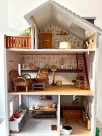 Mooi (Maileg Stijl)  Poppenhuis - Compleet!, Kinderen en Baby's, Ophalen, Zo goed als nieuw, Poppenhuis