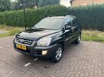 Kia Sportage 2.7 4WD AUT 2005 Zwart, Auto's, Automaat, Bluetooth, 2656 cc, Zwart