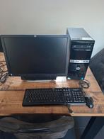 Complete PC Set - Klaar voor gebruik!, Computers en Software, Desktop Pc's, Ophalen, Gebruikt, Met monitor, HP