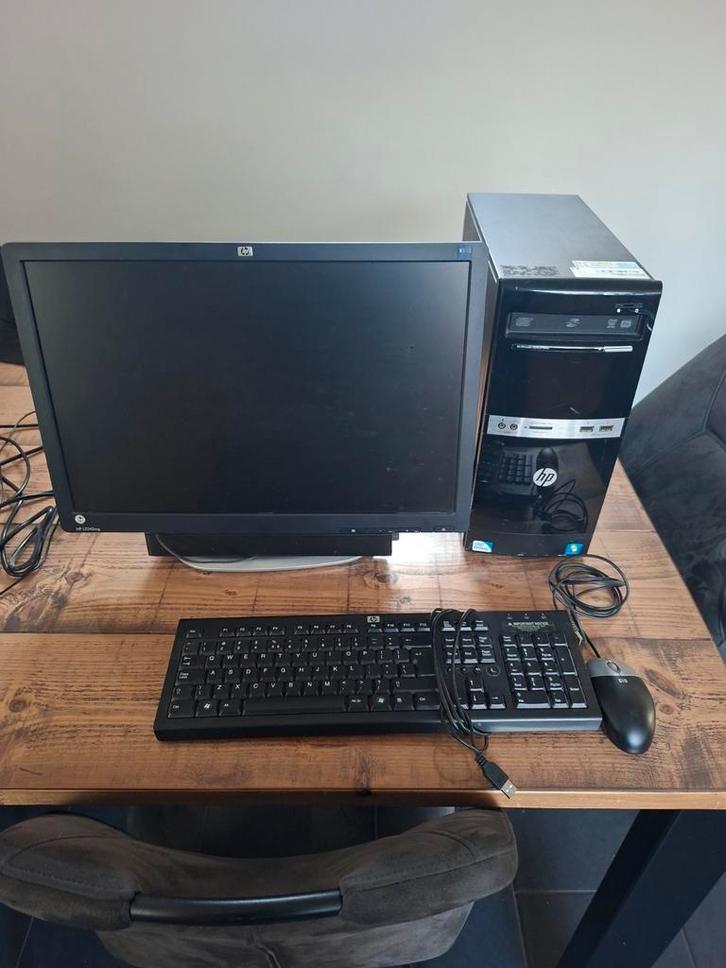 Complete PC Set - Klaar voor gebruik!, Computers en Software, Desktop Pc's, Gebruikt, Onbekend, SSD, Met monitor, Ophalen