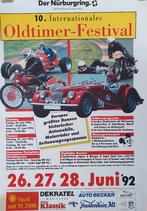 Oldtimer festival Nürburgring poster 1992, Ophalen of Verzenden, A1 t/m A3, Overige onderwerpen, Rechthoekig Staand
