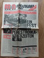 2 Russische kranten en een Duitse over Rusland 1988/1995/199, Ophalen of Verzenden, 1980 tot heden, Buitenland, Krant