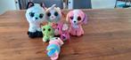 Collectie Ty Beanie Boo knuffels (3 grote, 3 kleine), Ophalen of Verzenden, Zo goed als nieuw, Overige typen
