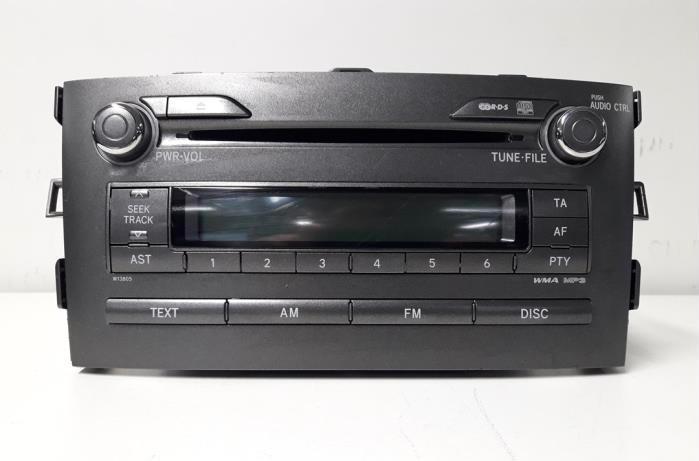 Toyota Auris 2014 Autoradio - Origineel & Werkend, Auto diversen, Autoradio's, Gebruikt, Ophalen of Verzenden