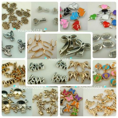 Bedels Floating charms voor Memory Locket en Locket Munten, Sieraden, Tassen en Uiterlijk, Bedels, Nieuw, Overige merken, Overige materialen