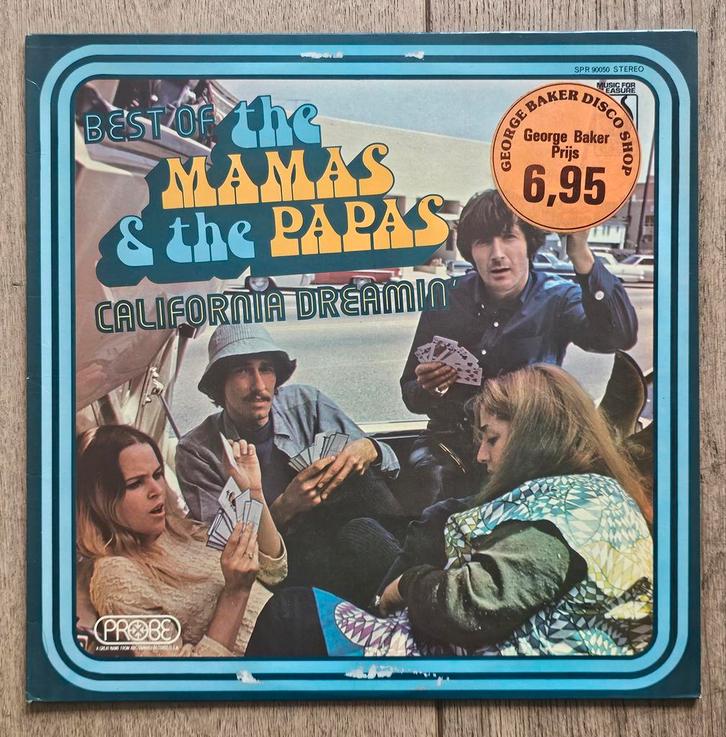 The Mamas & The Papas - Best Of LP - UK Persing, Cd's en Dvd's, Vinyl | Pop, Gebruikt, 1960 tot 1980, 12 inch, Ophalen of Verzenden