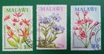 Malawi 1987, 3 pzs flora, Postzegels en Munten, Postzegels | Afrika, Overige landen, Verzenden, Gestempeld