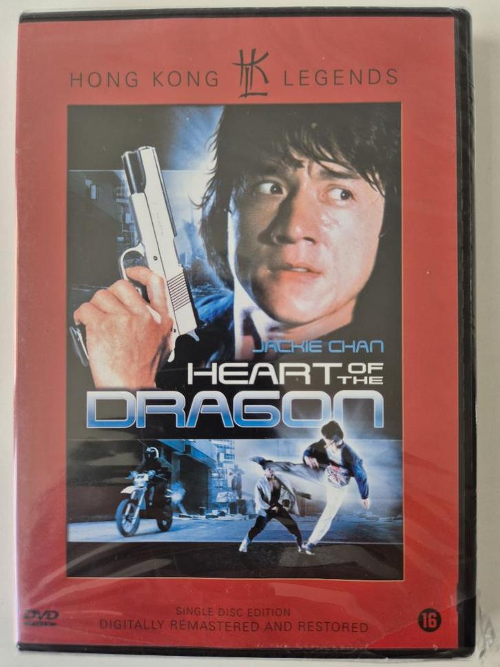 Heart of the Dragon - Jackie Chan - uit 1985 - Geseald, Cd's en Dvd's, Dvd's | Actie, Nieuw in verpakking, Ophalen of Verzenden