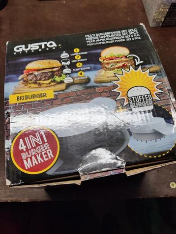 Burger maker set (4 verschillende soorten) beschikbaar voor biedingen