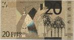 Europa 20 Euro 2002 verguld, Ophalen of Verzenden, Overige landen, 20 euro, Los biljet
