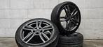 18" VW Golf Caddy Audi A3 velgen Continental zomerbanden, 18 inch, Gebruikt, Banden en Velgen, Ophalen of Verzenden