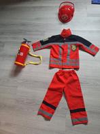 Complete brandweer man setje maat 98, Kinderen en Baby's, Carnavalskleding en Verkleedspullen, Jongen, 104 of kleiner, Ophalen of Verzenden