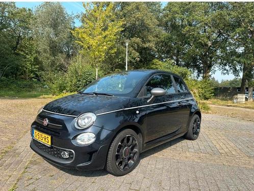 Fiat 500 1.2 2016 Zwart, Auto's, Fiat, Particulier, Airbags, Airconditioning, Bluetooth, Centrale vergrendeling, Elektrische buitenspiegels