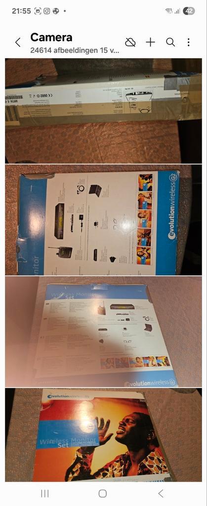 Microfoon  sennheiser iem, Muziek en Instrumenten, Microfoons, Gebruikt, Overige typen, Draadloos, Ophalen