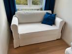 IKEA  SLAAPBANK, Ophalen, Gebruikt, Wit, Tweepersoons