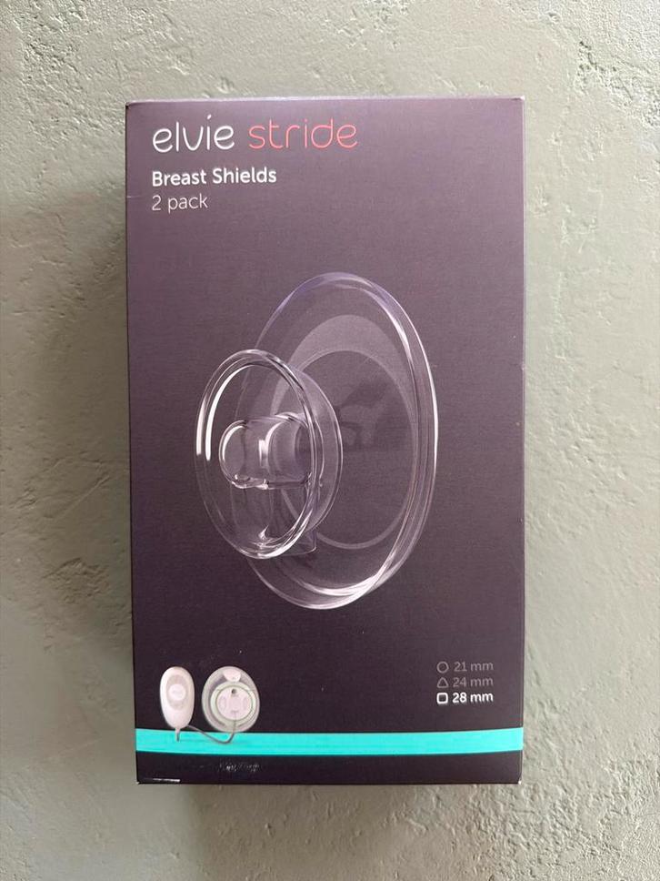 Elvie Stride Borstschilden 28mm, Kinderen en Baby's, Babyvoeding en Toebehoren, Nieuw, Borstkolf, Ophalen of Verzenden