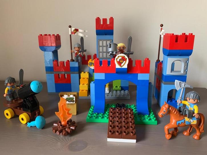 Duplo 10577 Groot Koningskasteel, Kinderen en Baby's, Speelgoed | Duplo en Lego, Gebruikt, Duplo, Complete set, Ophalen of Verzenden