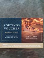 Kortingsvoucher 2 personen sauna Bewellness, Twee personen, Kortingsbon, Spa of Sauna