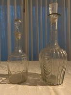 Vintage karaffen 2 stuks- 34 & 28 cm, Antiek en Kunst, Ophalen of Verzenden