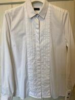 PAUL&SHARK wit katoenen plisé blouse 42, Wit, Maat 42/44 (L), PAUL&SHARK, Ophalen of Verzenden