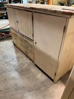 Werkkast / Schilder Kast, Ophalen, Gebruikt, 100 tot 150 cm, Met lade(s)